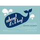 Lagoon Preppy Whale Shower Invitations Image 4 of 6